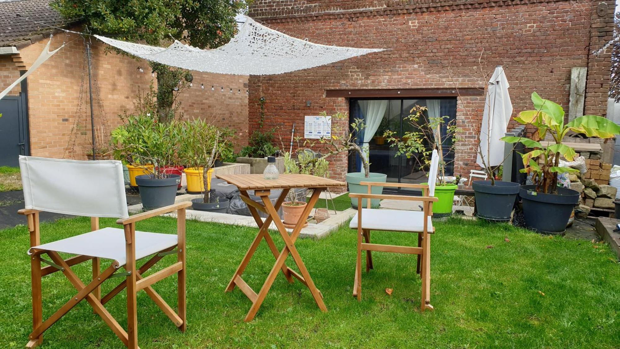 Gary - Cosy, Et Jardin Privatif A 4 Min De Cambrai Appartement *